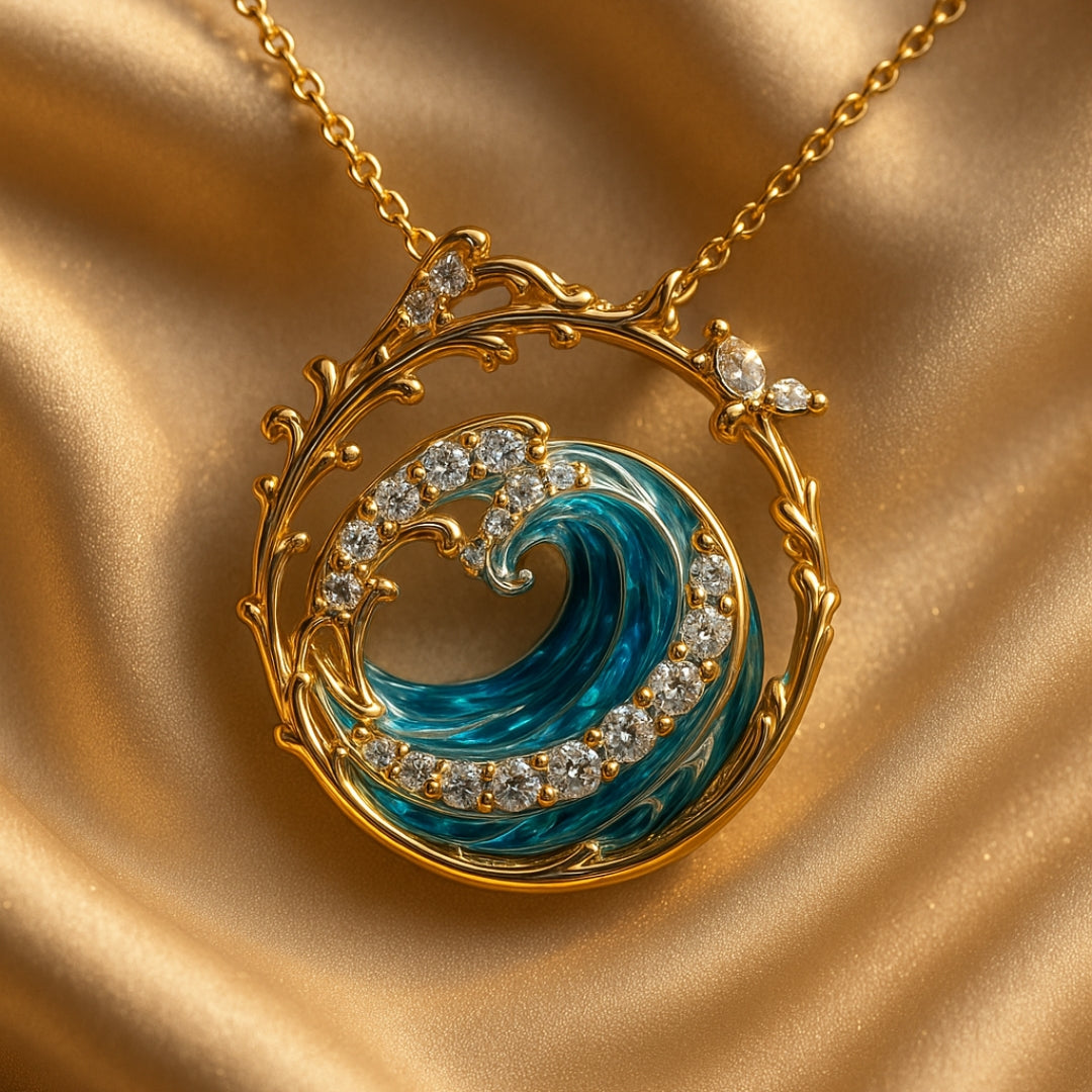 Suspended Necklace Ocean's Oath