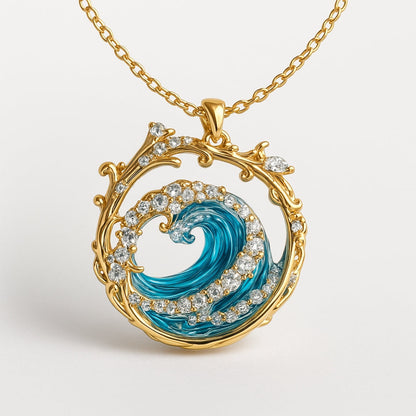 Suspended Necklace Ocean's Oath