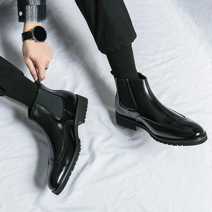 Alden™ Genuine Leather Chelsea Boots