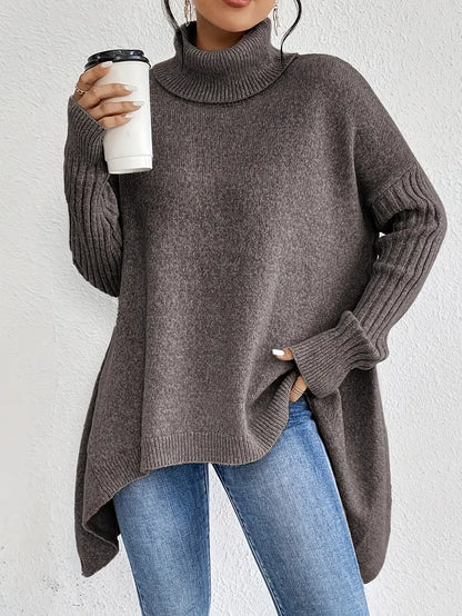 BRIGITTE™ – LONG ROLL NECK JUMPER