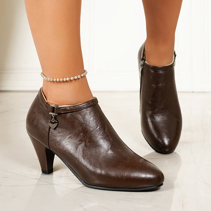Florianne™ | Chic Comfort Heeled Ankle Boots