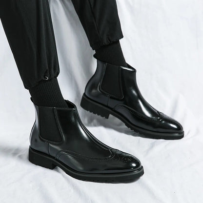 Alden™ Genuine Leather Chelsea Boots