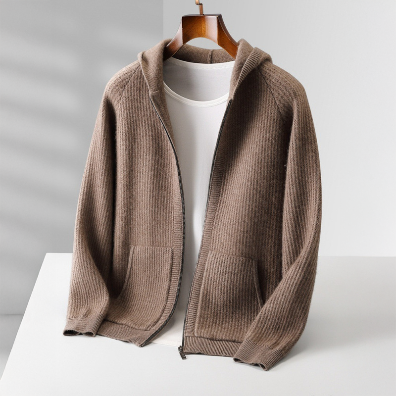 Sorrento Cashmere Zip-up Hoodie