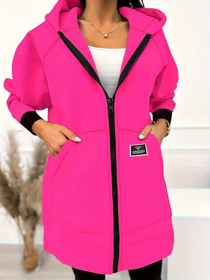 Victoria™ | Elegant Longline Hoodie