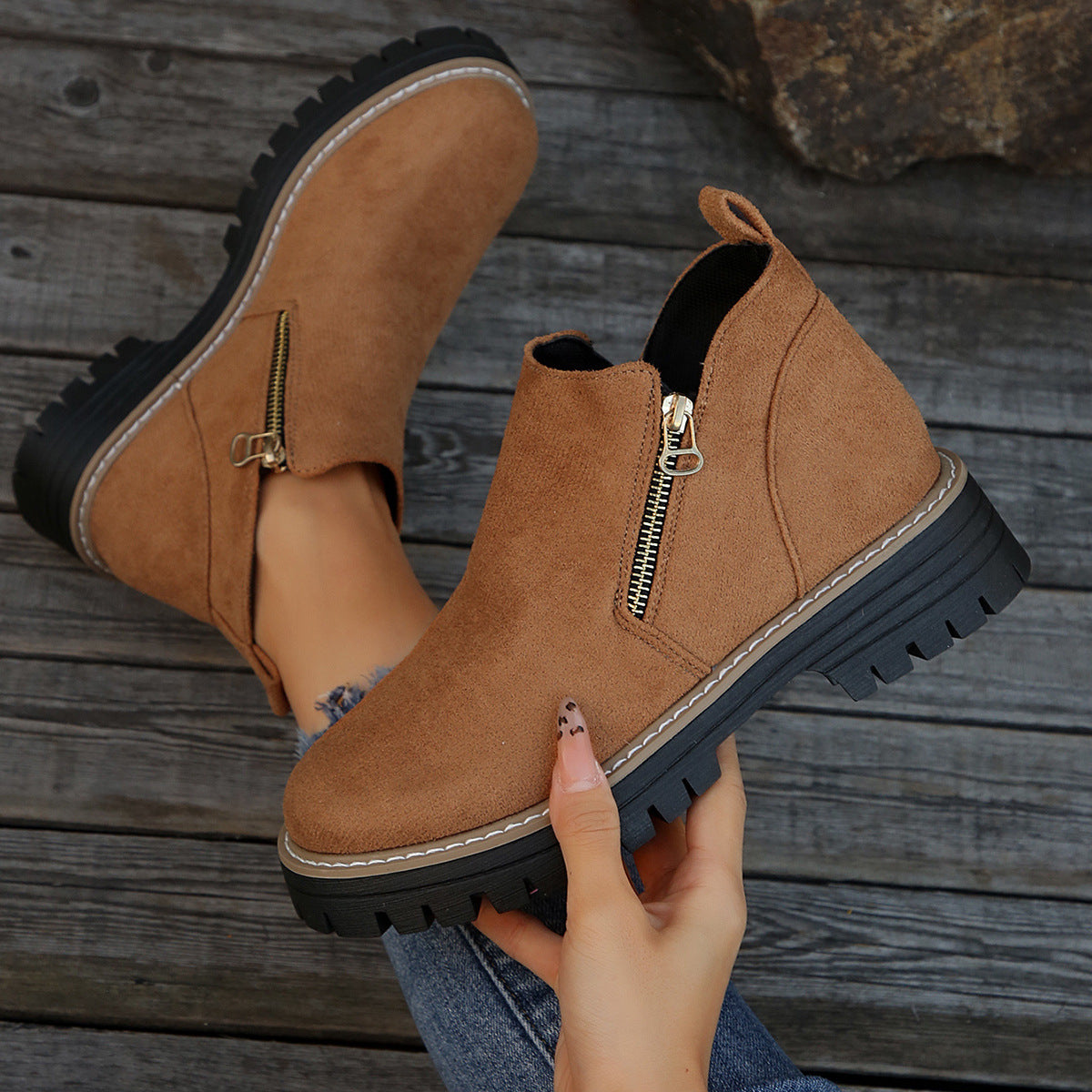 Amaya™ - Everyday Comfort Ankle Boots