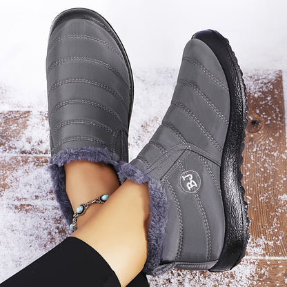 Victoria™ | Varme Slip-On Vinterstøvler