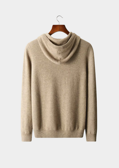 PURE EXTRA-FINE MERINO WOOL LEISURE HOODIE