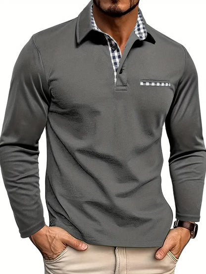 H&L Long Sleeve Polo Shirt
