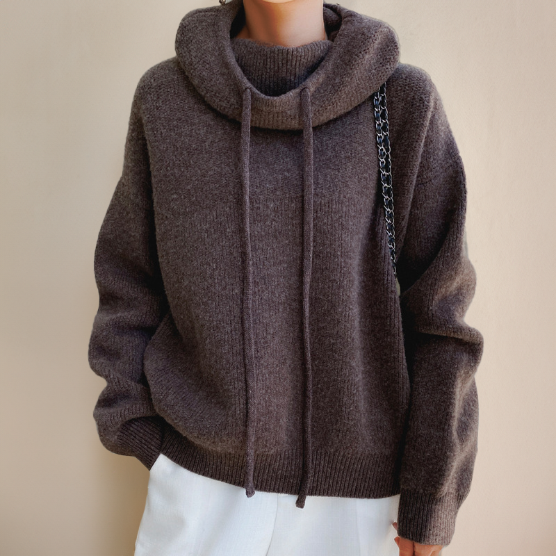 Charlotte | Merino Wool Roll Neck Jumper