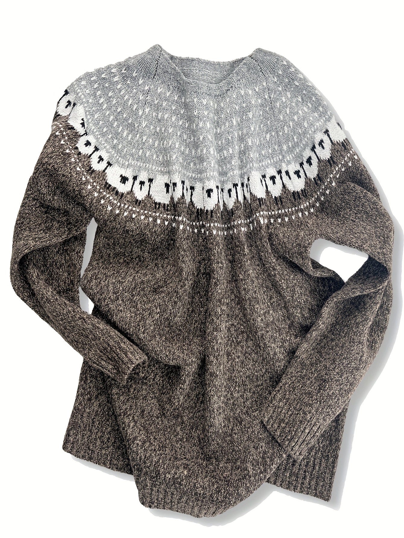 Nordic™ | Elegant Vintage Crew-Neck Jumper