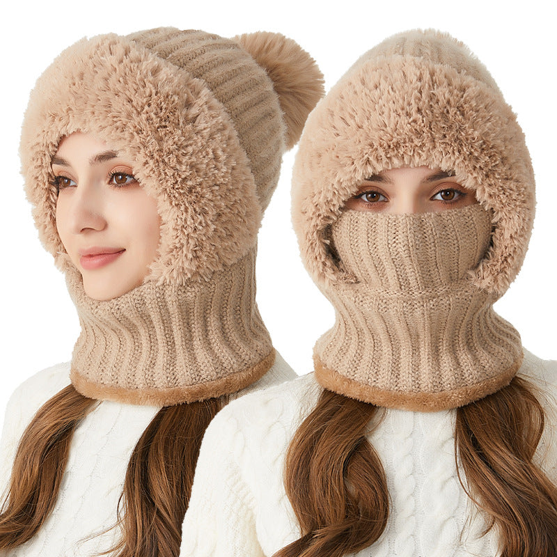 Aurora - Ultra-soft knitted 3-in-1 winter hood