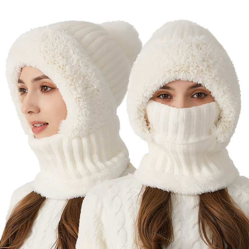 Aurora - Ultra-soft knitted 3-in-1 winter hood
