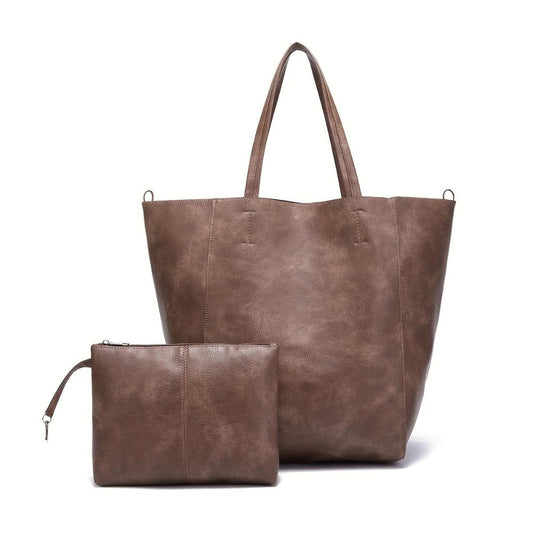 Renee™’s Retro Softness | Large Capacity Tote Bag
