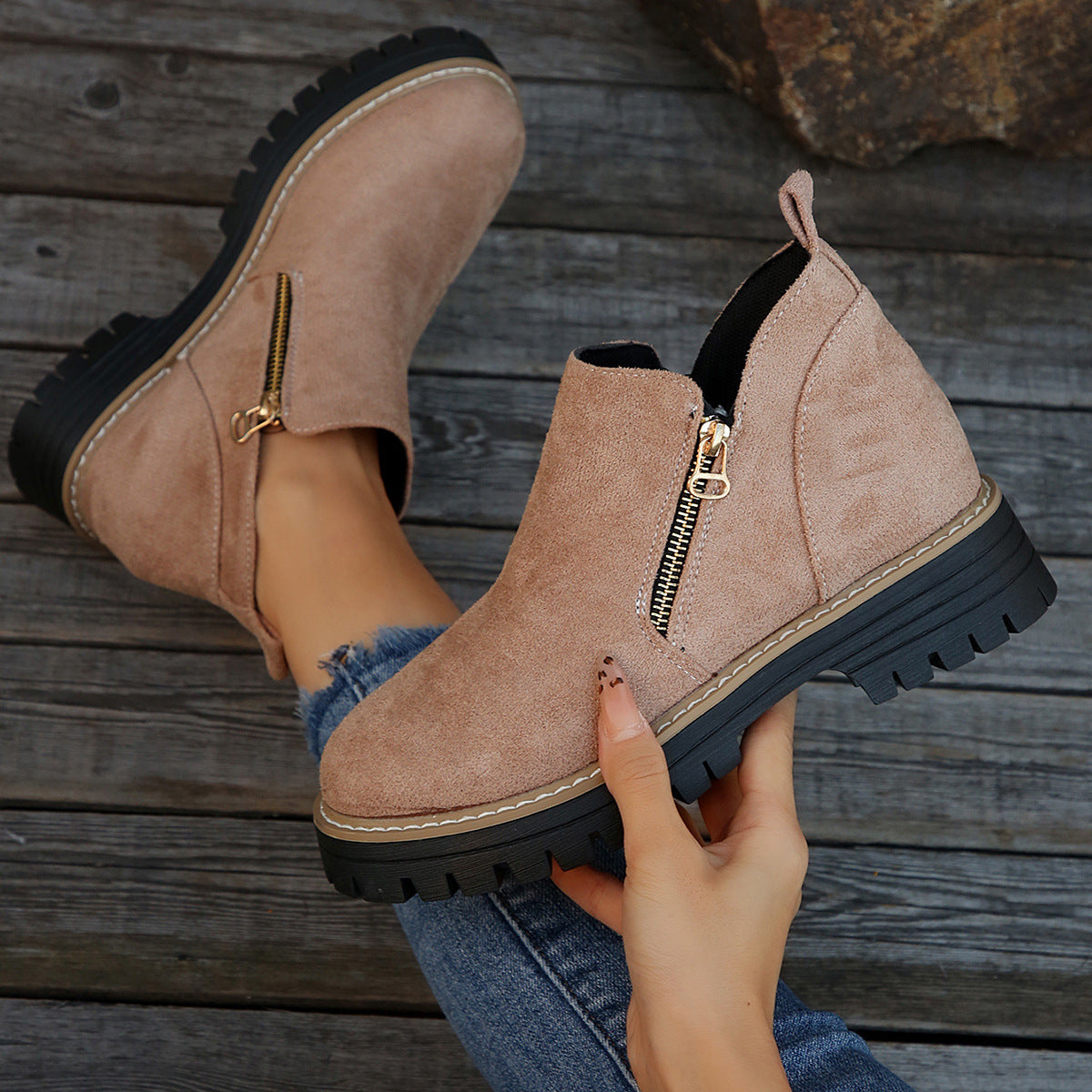 Amaya™ - Everyday Comfort Ankle Boots