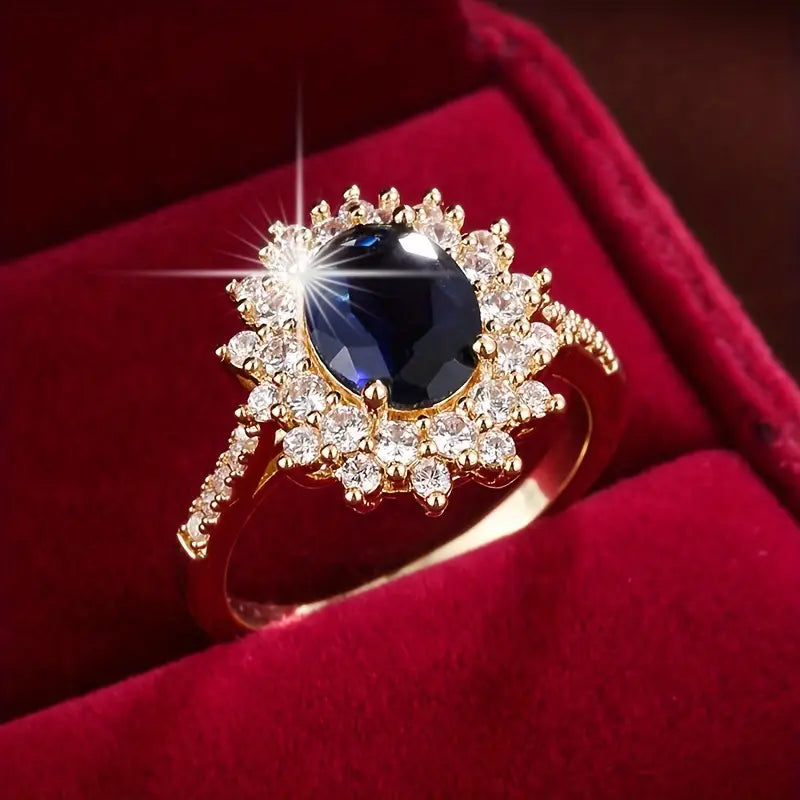 Elenora - Safir Ring