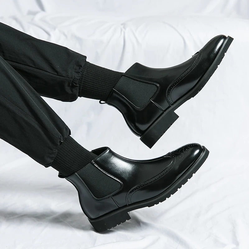 Alden™ Genuine Leather Chelsea Boots
