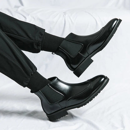Alden™ Genuine Leather Chelsea Boots