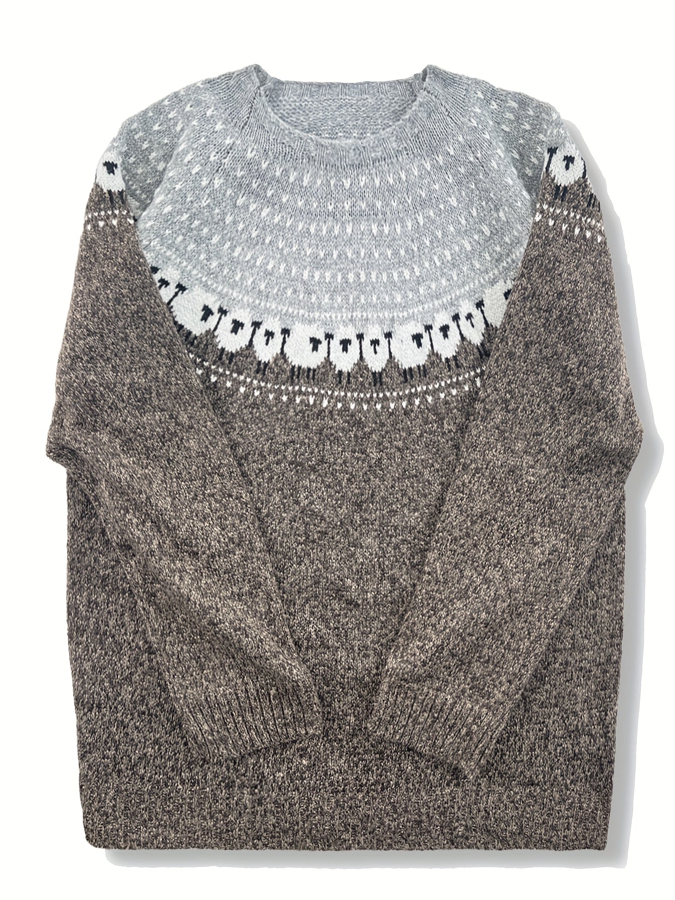 Nordic™ | Elegant Vintage Crew-Neck Jumper