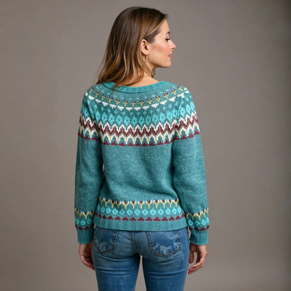 Sofia | Vintage Handcrafted Icelandic Jumper