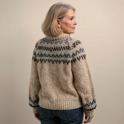 Ashley | Vintage Handcrafted Icelandic Jumper
