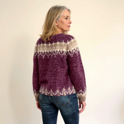 Samantha | Vintage Islandsk Sweater