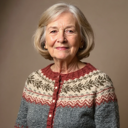 Atasha | Vintage Islandsk Cardigan