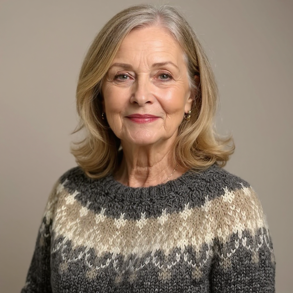 Samantha | Vintage Islandsk Sweater