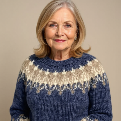 Samantha | Vintage Islandsk Sweater