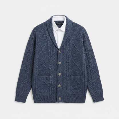 The Mason Knitted Wool Cardigan