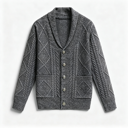 The Mason Knitted Wool Cardigan