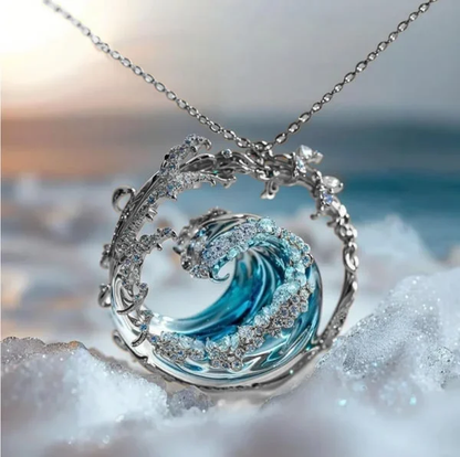 Suspended Necklace Ocean's Oath