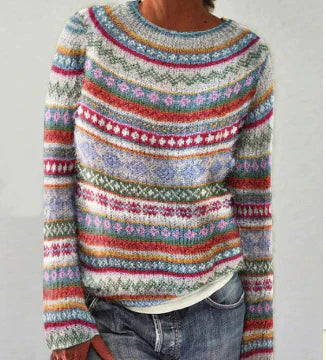 Harper™ - Retro Knit Sweater