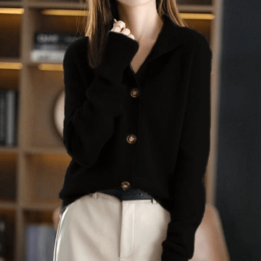 Annie™ | Knitted Cashmere Gilet