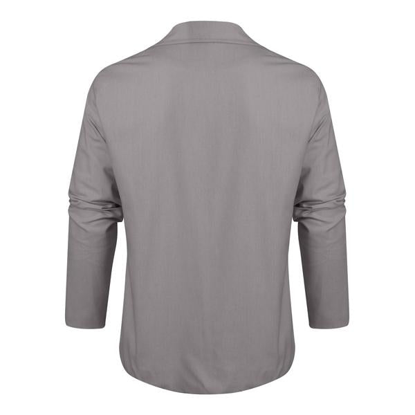 H&L Men's Loose Cotton and Linen Suit Jacket