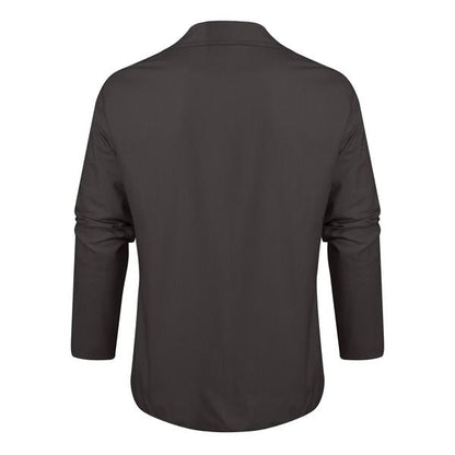 H&L Men's Loose Cotton and Linen Suit Jacket