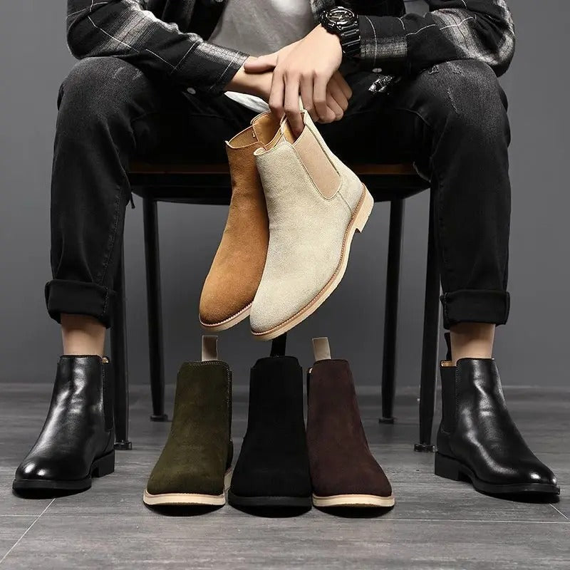 Bradley™ | Suede Chelsea Boots
