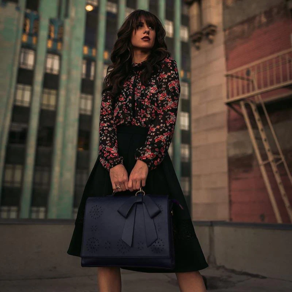 Grace™’s Elegant Bow-Tie Satchel