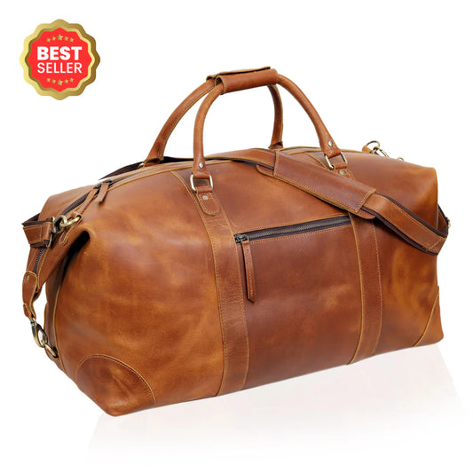 Jackson™ Leather Travel Bag