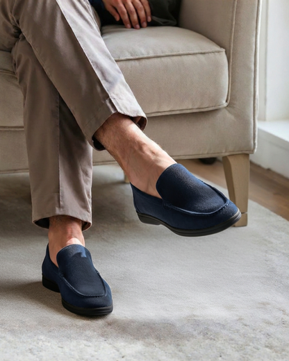 Premium Suede Loafers - Sorte Sål