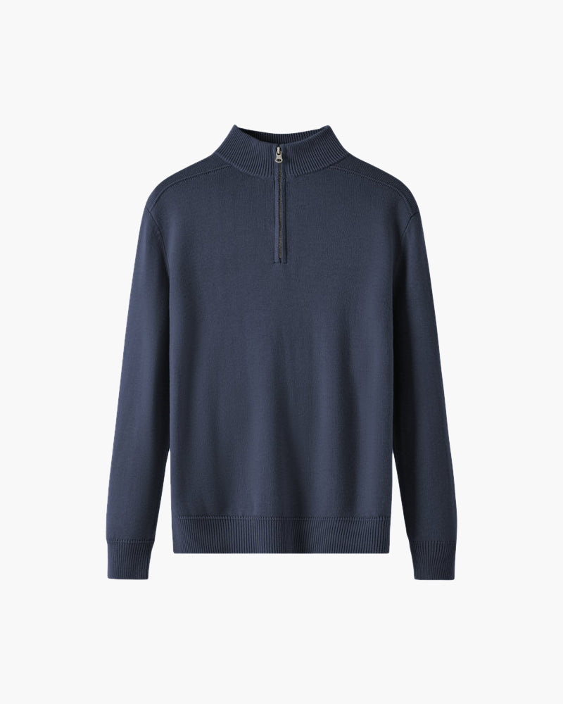 100% Merino Uld Zip Up
