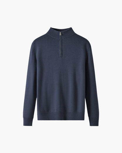 100% Merino Uld Zip Up